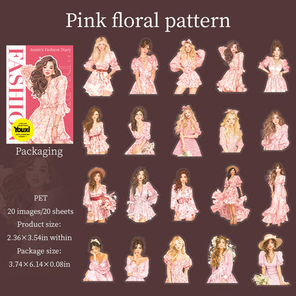 #02877 Annies Diary Series Sticker