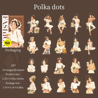 #02877 Annies Diary Series Sticker