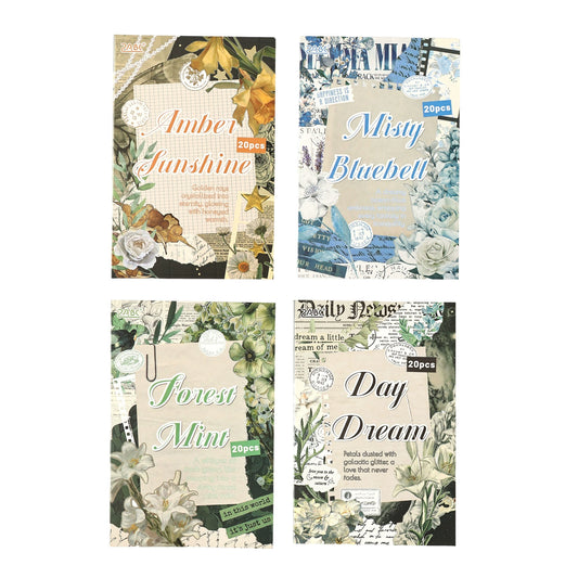 #20184 Flower Frame Series Sticker Book