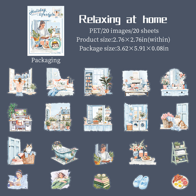 #02561 Vacation Series Sticker