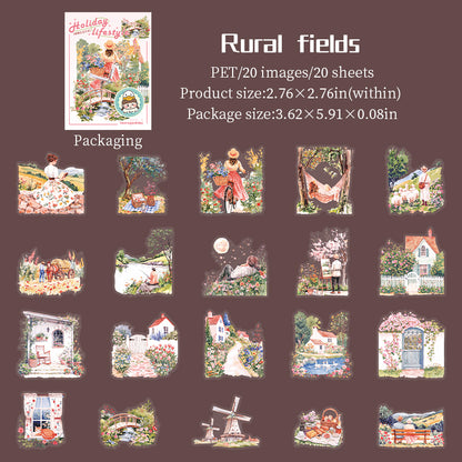 #02561 Vacation Series Sticker