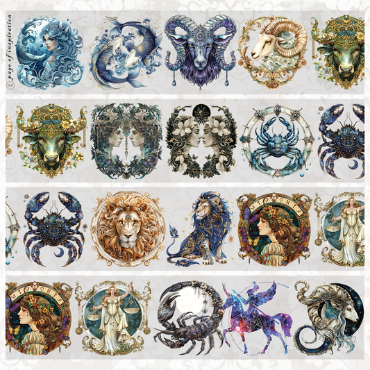 #S107 Customized PET Tape Constellation