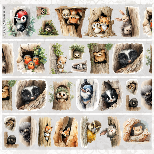 #S112 Customized PET Tape Animal