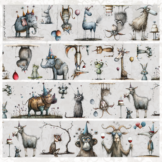 #S162 Customized PET Tape Animal