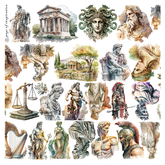 #S70 Customized PET Tape Greek Legend