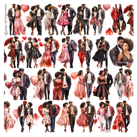#S71 Customized PET Tape Valentine Couple