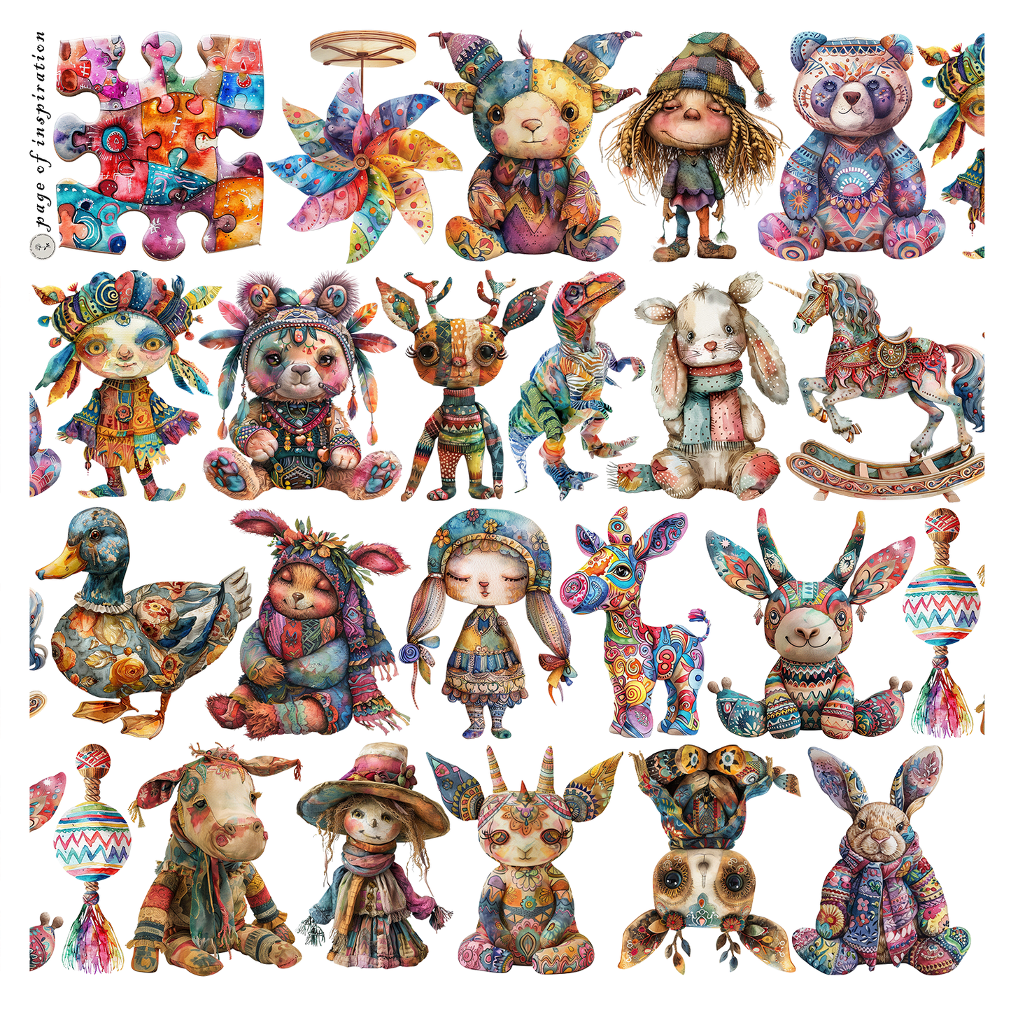 #S73 Customized PET Tape Toy Doll