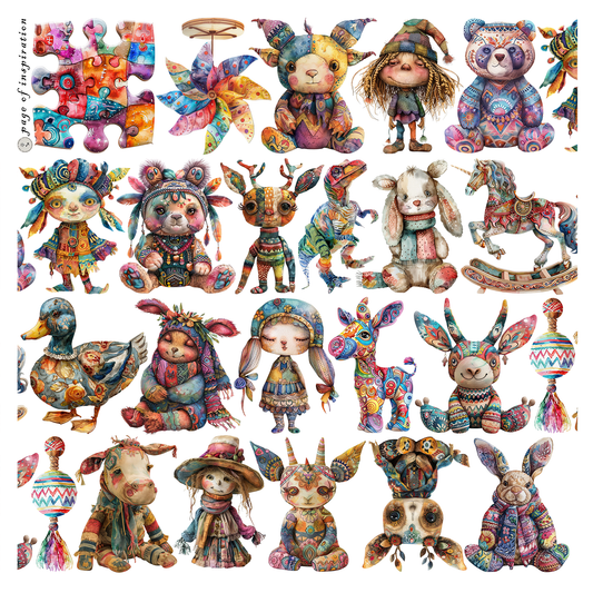 #S73 Customized PET Tape Toy Doll