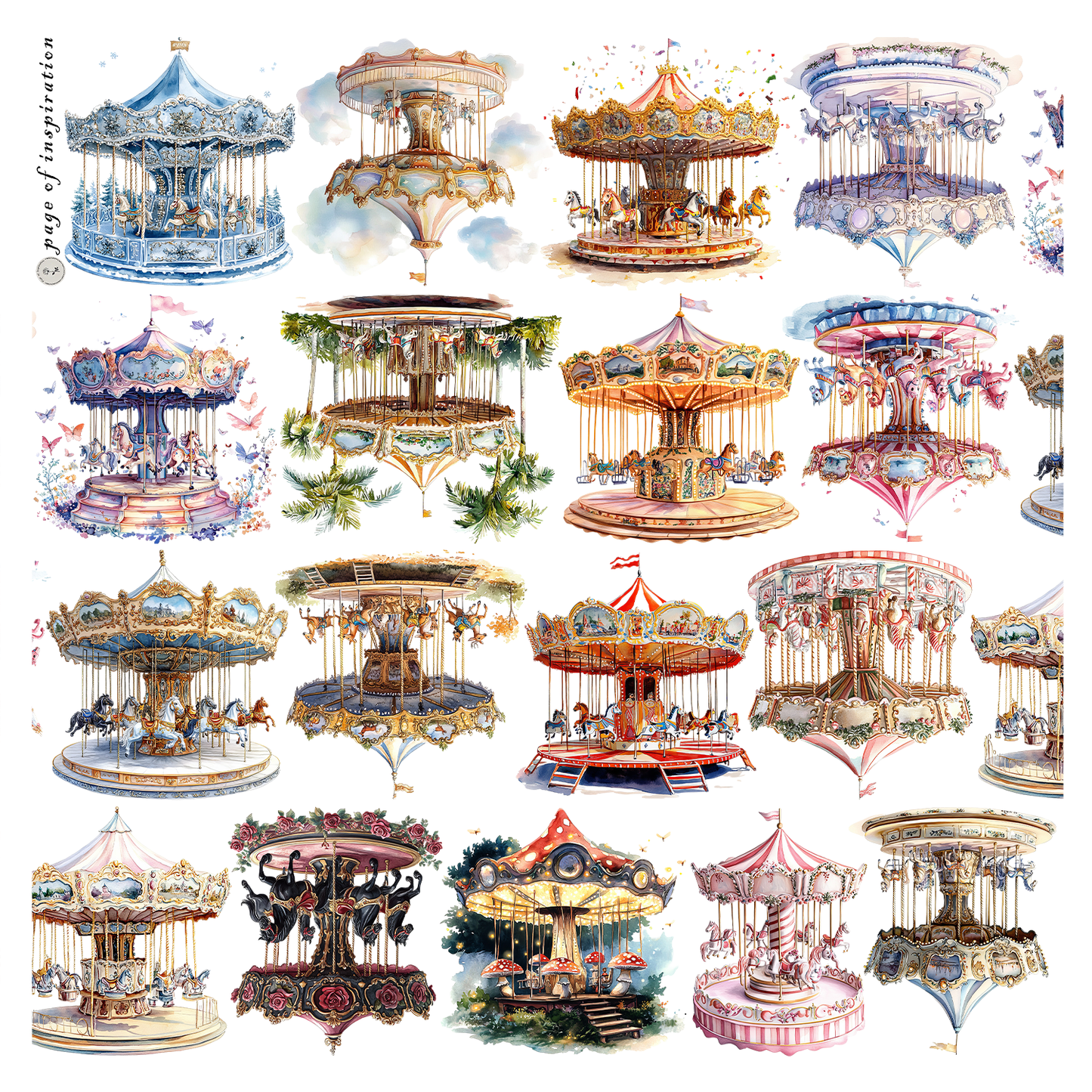 #S74 Customized PET Tape Carnival