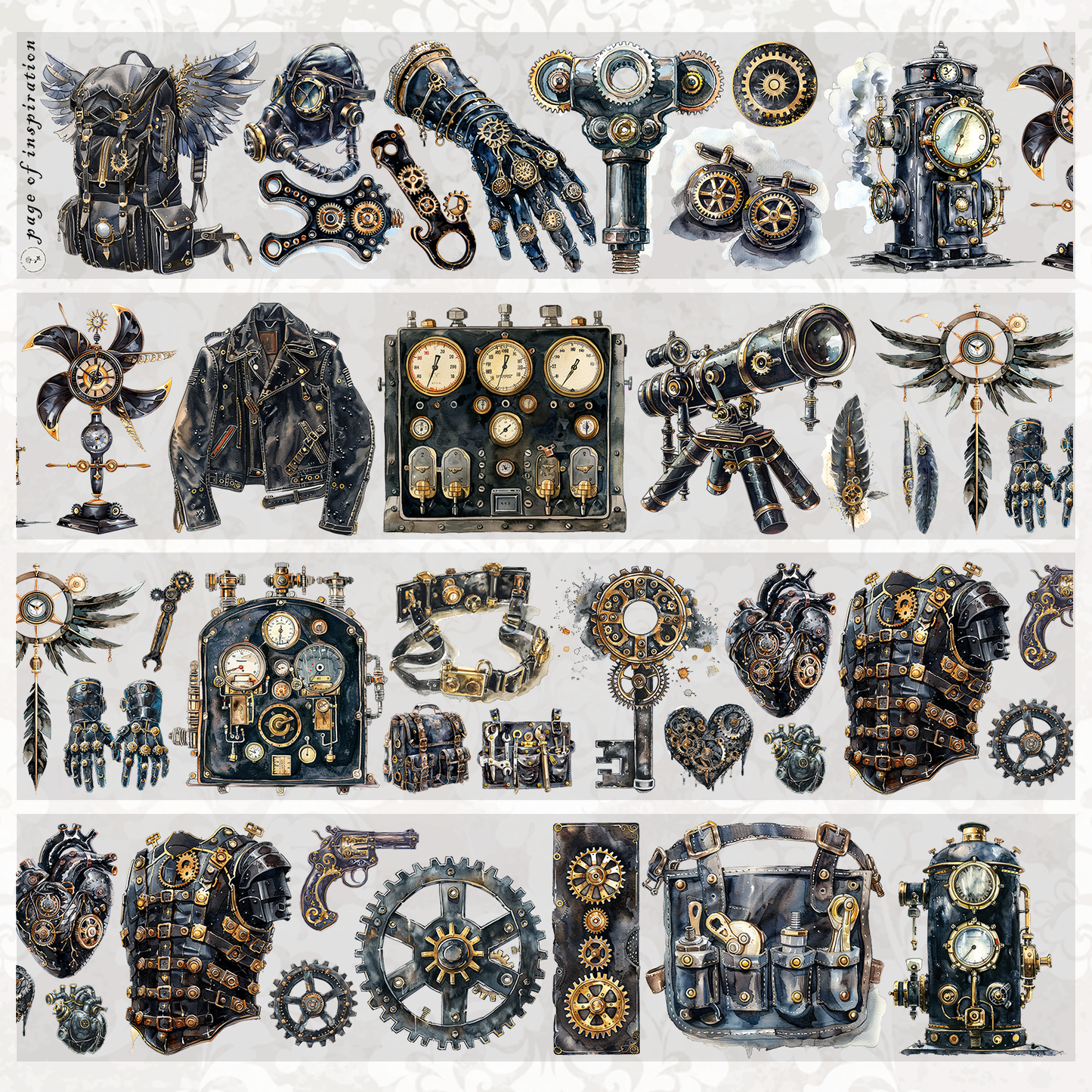 #S94 Customized PET Steampunk Animal / Tool