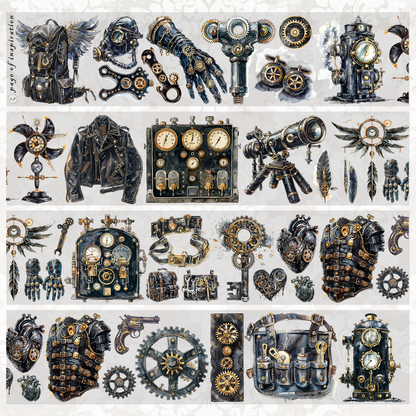 #S94 Customized PET Steampunk Animal / Tool