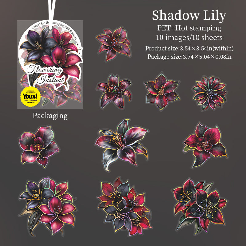 #02359 Blossoming Flowers Series Sticker