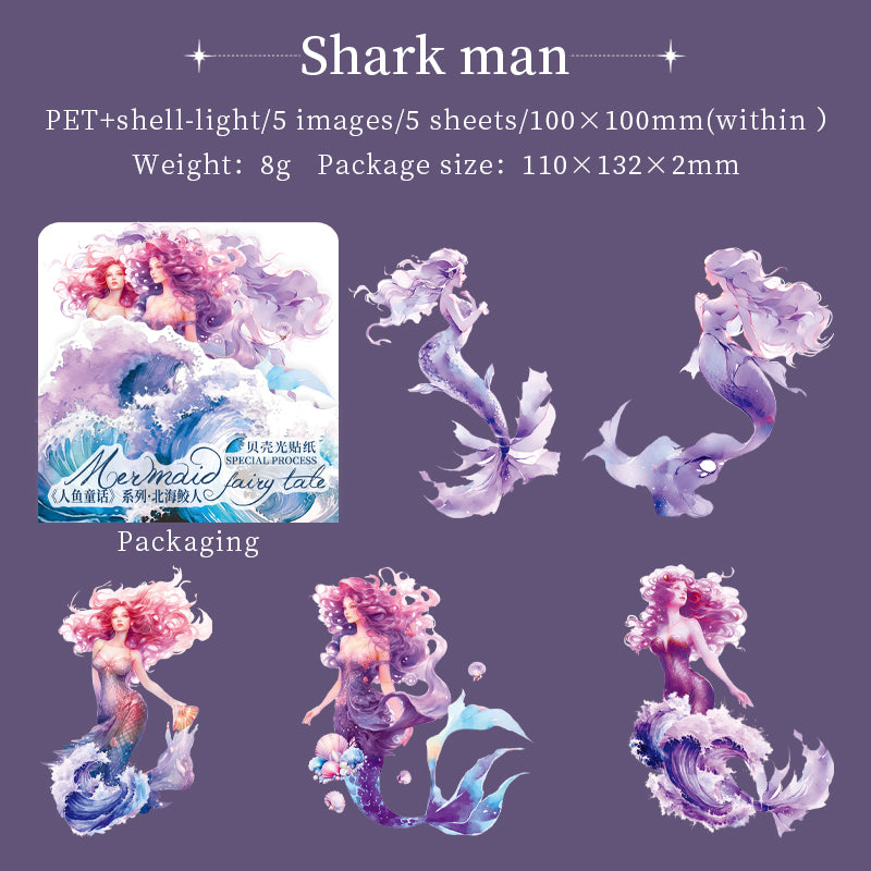 #02528 Mermaid Fairytale Series Sticker