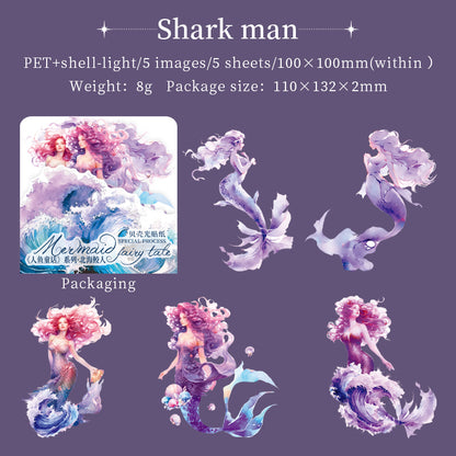 #02528 Mermaid Fairytale Series Sticker