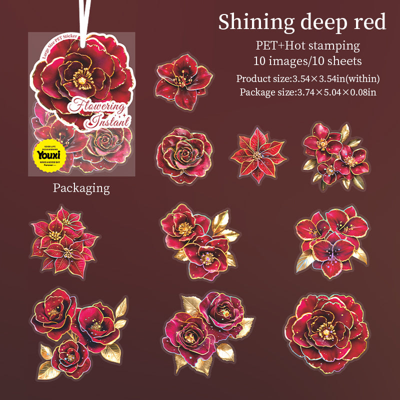 #02359 Blossoming Flowers Series Sticker