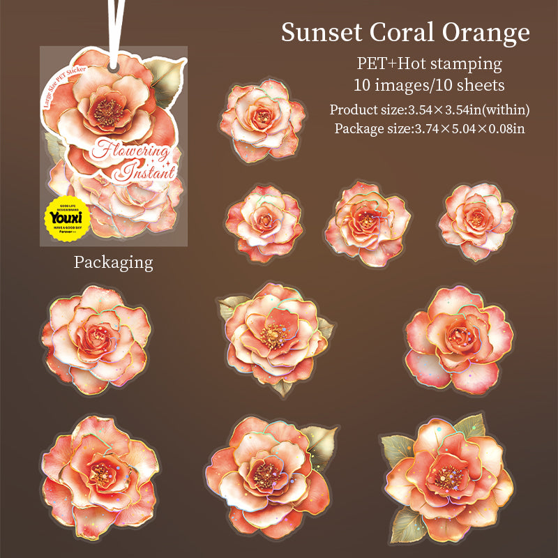 #02359 Blossoming Flowers Series Sticker