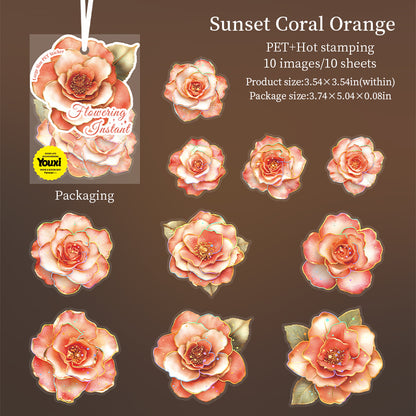 #02359 Blossoming Flowers Series Sticker