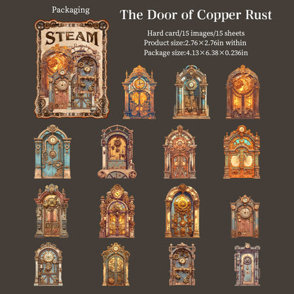 #02876 Fantasy Steampunk Series Sticker