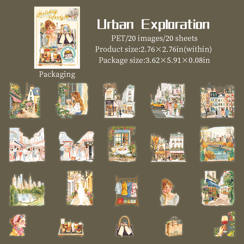 #02561 Vacation Series Sticker