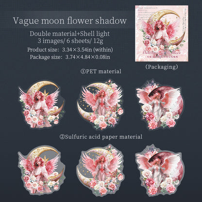 #02594 Dance on the Moon Series Sticker
