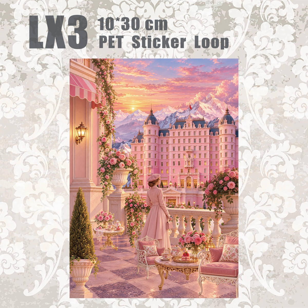 #LX3 PET Sticker Loop