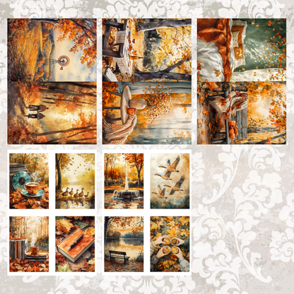 #5A254 POI Print A5 Cardstock Paper Set 10 Pcs