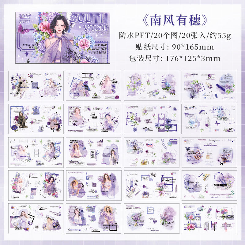 #02507 Girls Day Series Sticker Book