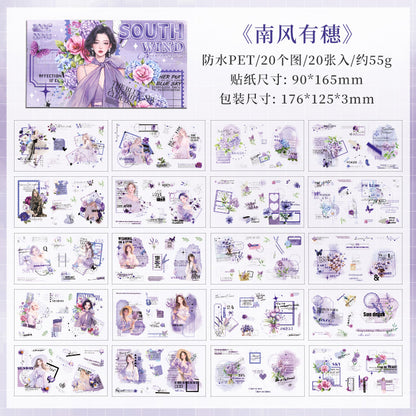 #02507 Girls Day Series Sticker Book