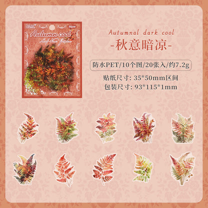 #02558 Plant Greenery Series Sticker