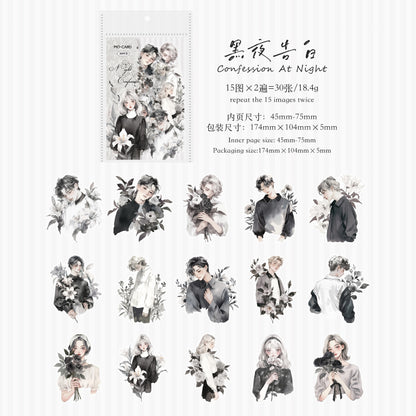 #02111 Mood for Love Series Sticker