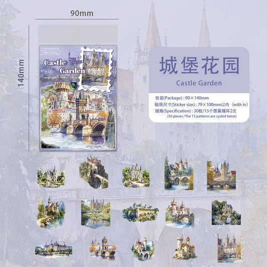 #02479 City Jounery Series Sticker