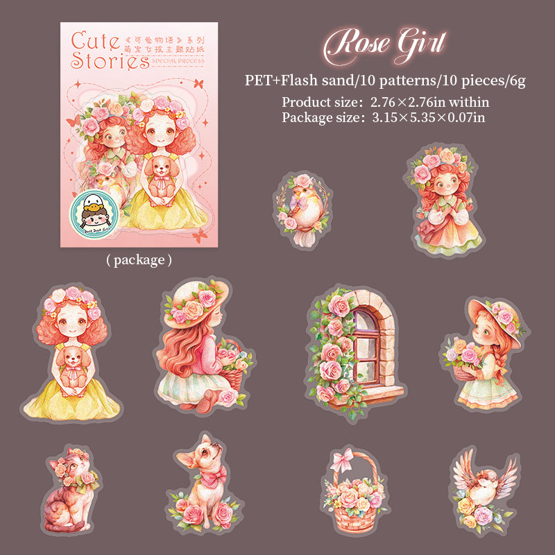 #02236 Cute Story Series Sticker