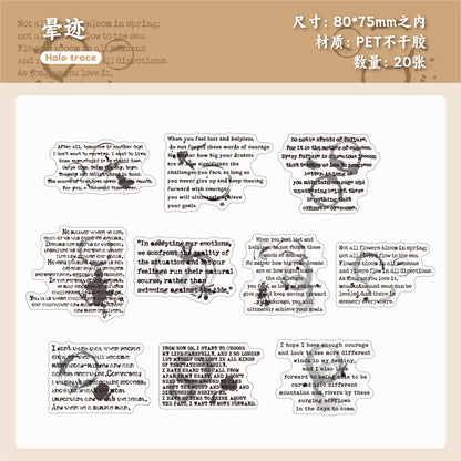 #02634 Washi Ink Series Sticker