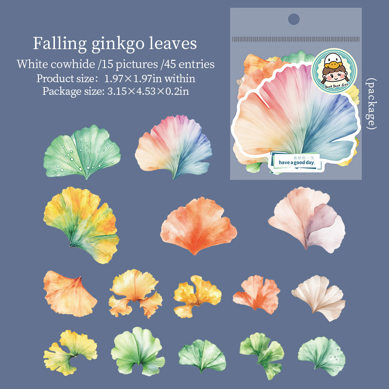 #02360 Pure Leaves Series Sticker