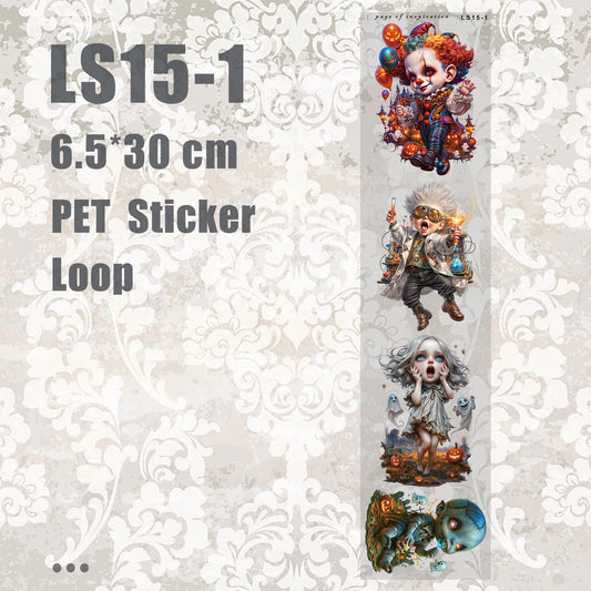 #LS15-1 S PET Sticker Loop