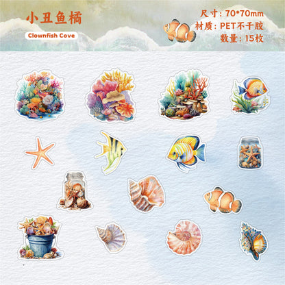 #02846 Ocean World Series Sticker