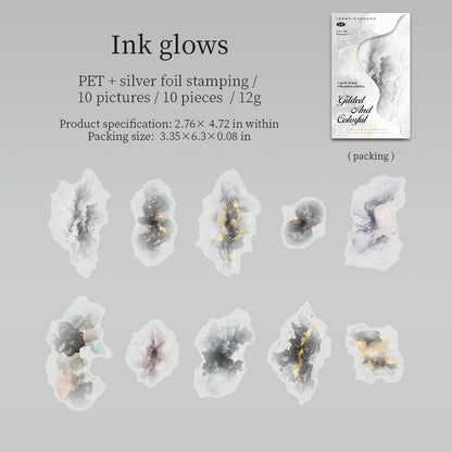 #02387 Gild and Washi Series Sticker