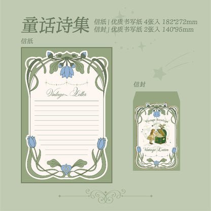 #02587 Vintage Envolope Series Material Paper