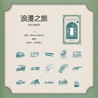 #02150 Retro Goodies Series Sticker