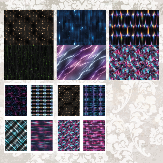 #5A253 POI Print A5 Cardstock Paper Set 10 Pcs