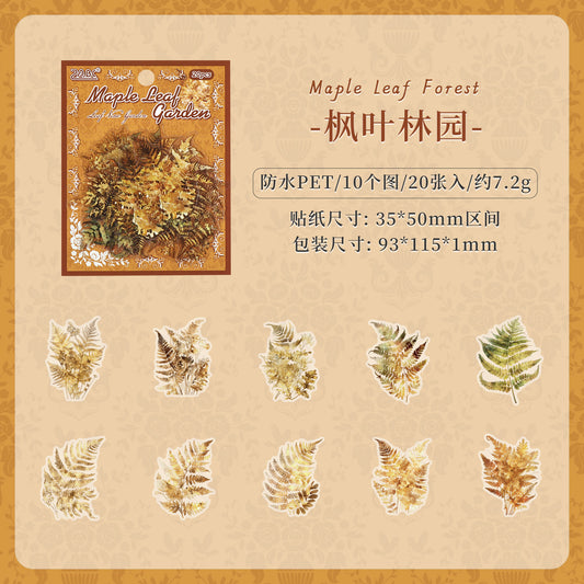 #02558 Plant Greenery Series Sticker