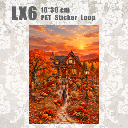 #LX6 PET Sticker Loop