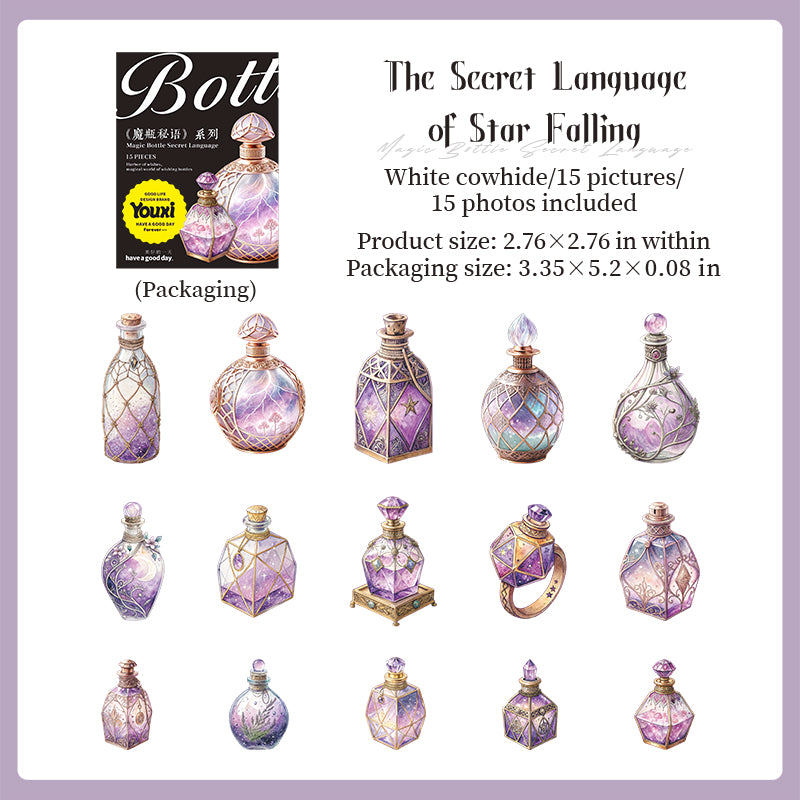 #02662 Magical Bottle Series Sticker