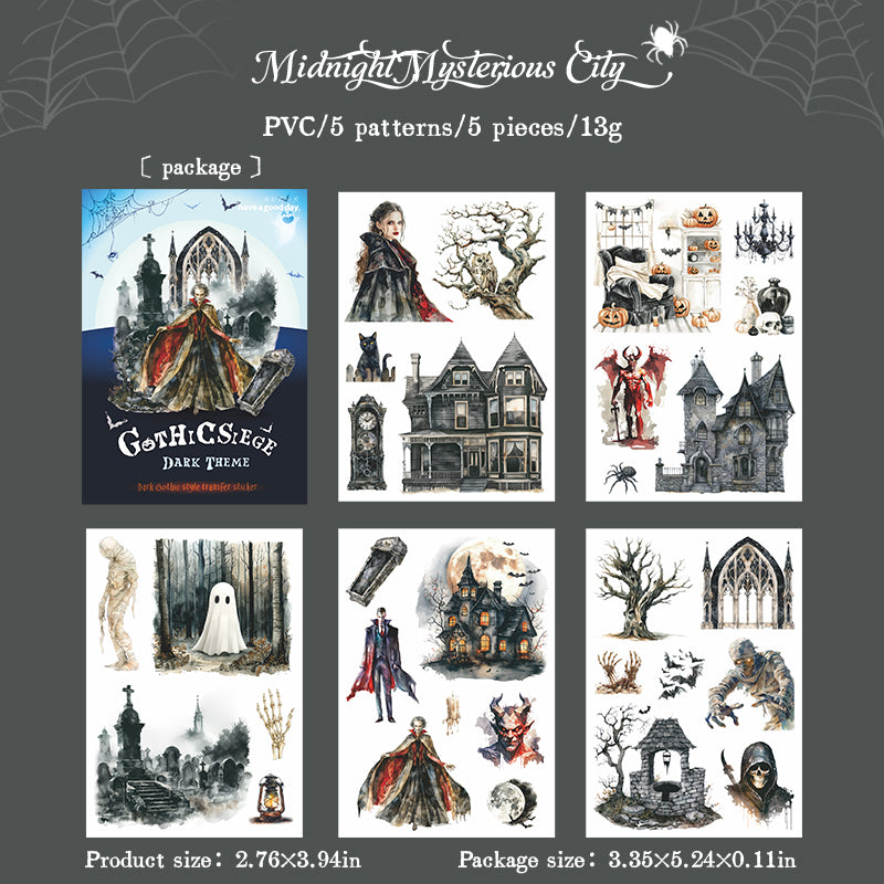 #02228 Gothic Rave Party Series Sticker