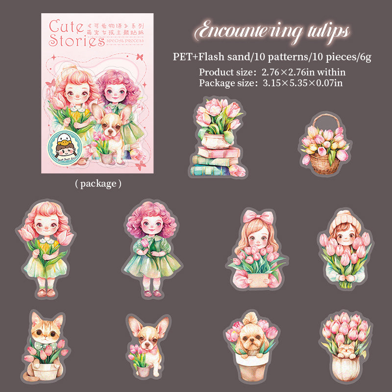 #02236 Cute Story Series Sticker