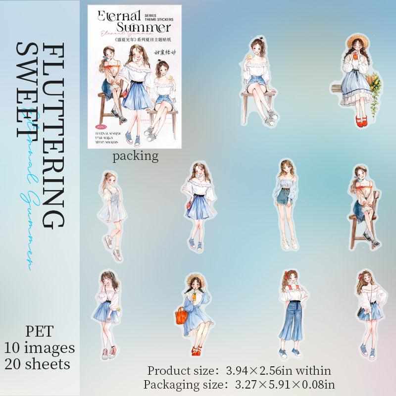 #02350 Eternal Summer Series Sticker
