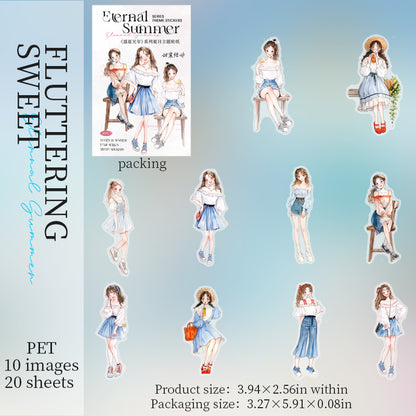 #02350 Eternal Summer Series Sticker