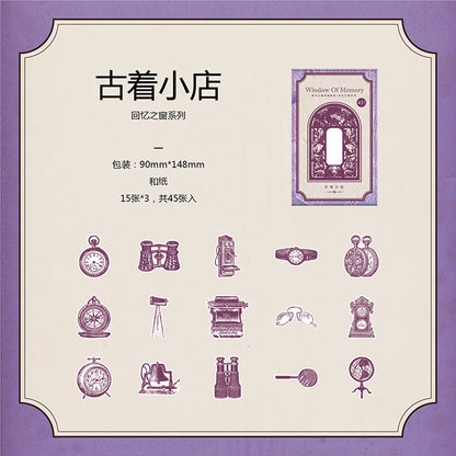 #02150 Retro Goodies Series Sticker