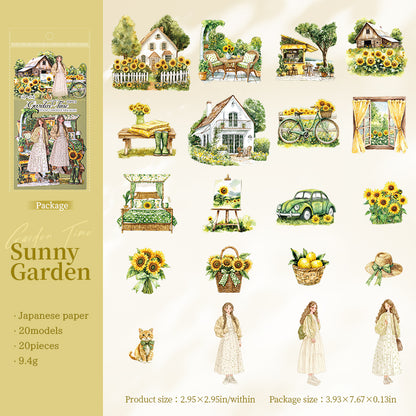 #02510 Garden Time Series Sticker