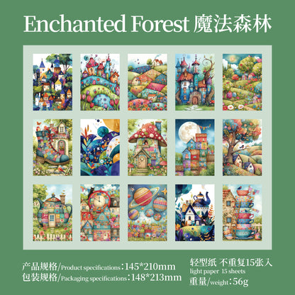 #02460 Fairy Tale World Series Material Paper